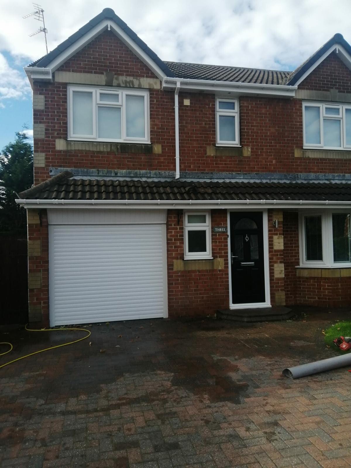 Completed roofing work by Willow Roofing